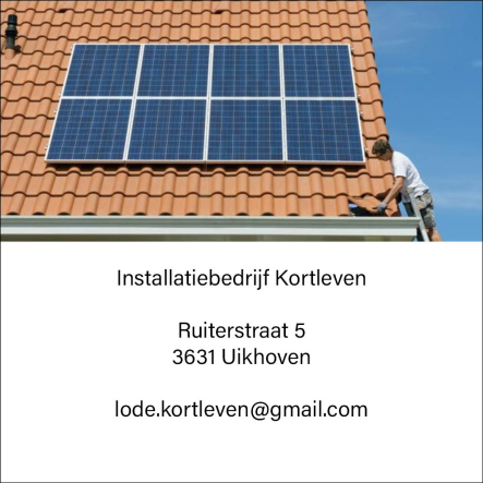 Installatiebedrijf-Kortleven
